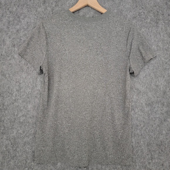 Nike Shirt Mens Large Gray Dri-FIT The Nike Tee Swoosh Athletic Running Training - Picture 2 of 8
